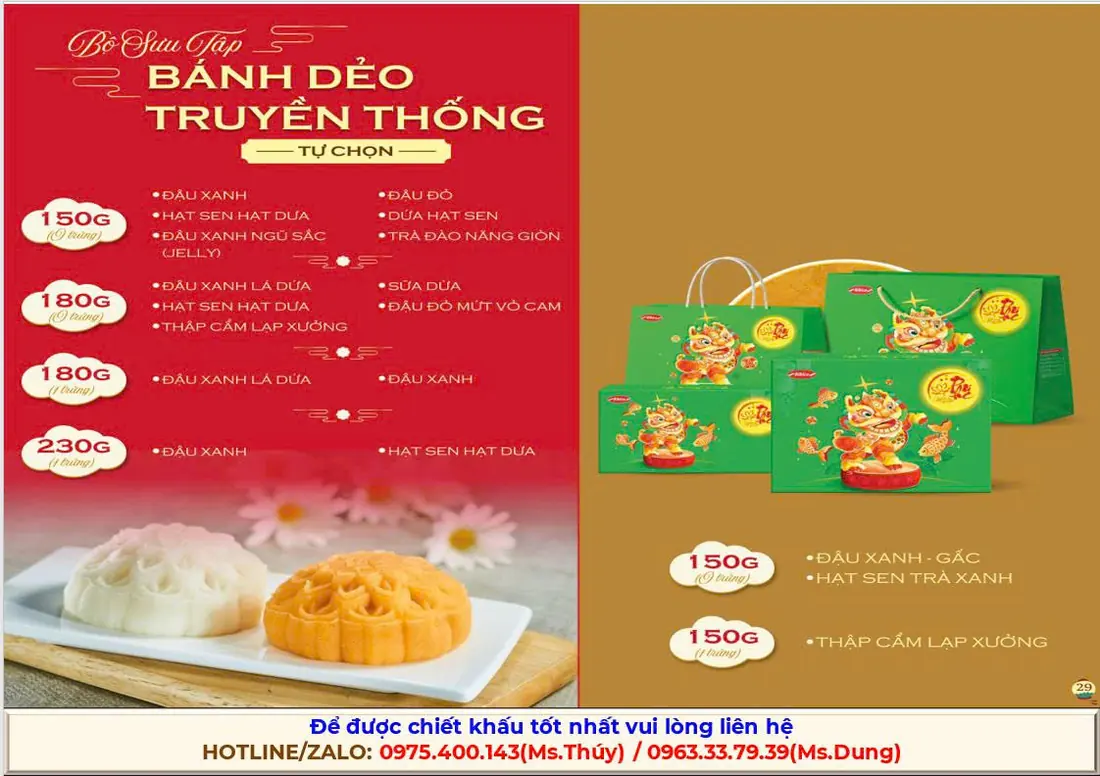 Catalogue bánh trung thu Bibica 2026 trang 23