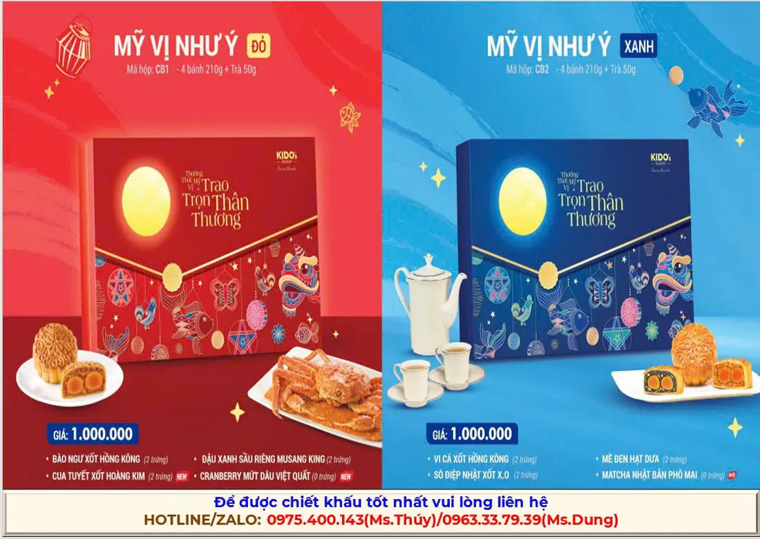 Bánh trung thu KIDO's 2026 mẫu 4