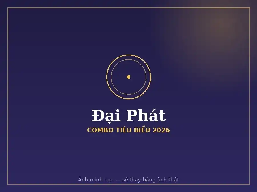 Các mẫu lễ hộp bánh trung thu Đại Phát 2026